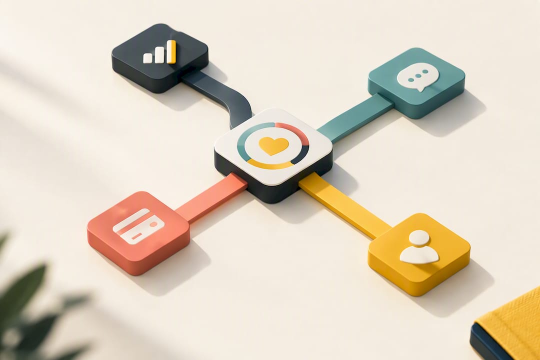 Four signals combined into health score