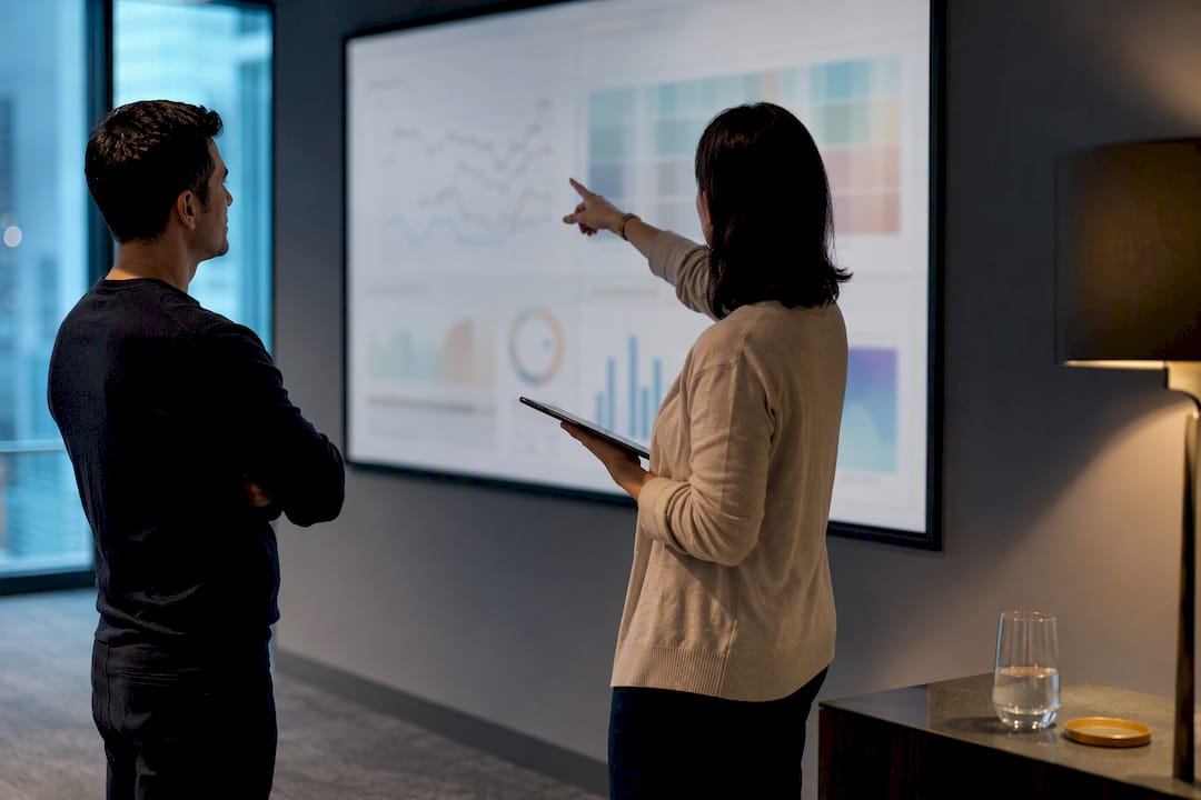 SaaS team reviewing retention metrics