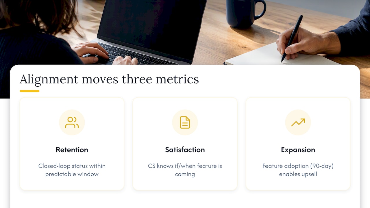 Why this changes retention and satisfaction numbers — overview diagram